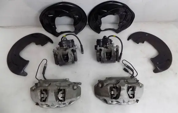 Audi Q7 4M Brake discs and calipers set 4M0615106BB 4M0615105BB