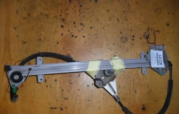 Ford Escort Front door window regulator with motor