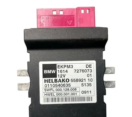 BMW 5 F10 F11 Fuel injection pump control unit/module 7276073 55892110 0110540635