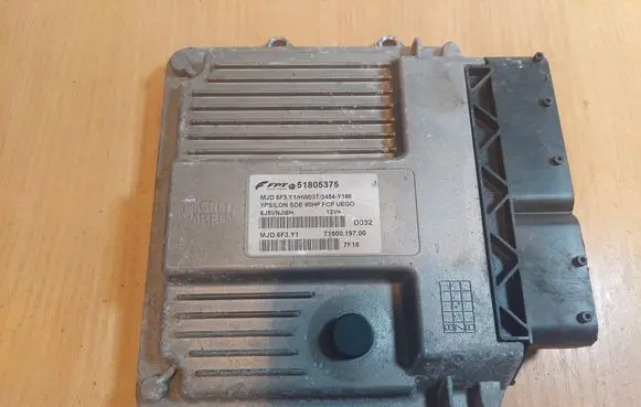Lancia Ypsilon Engine control unit/module ECU 51805375 MJD6F3.Y1 HW03T