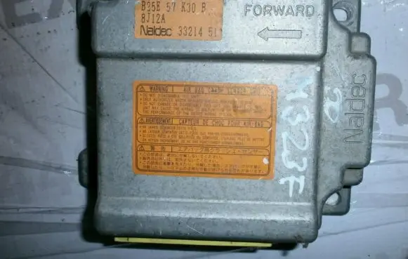 Mazda 323 F Airbag control unit/module B25E57K30B 8JI2A