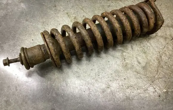 Mercedes-Benz ML W163 Rear shock absorber with coil spring 