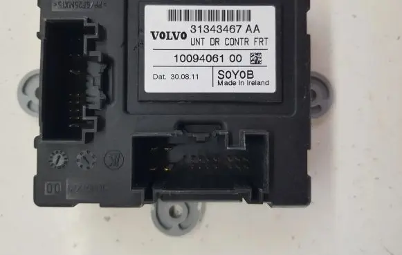 Volvo XC60 Door control unit/module 31343467AA 1009406100