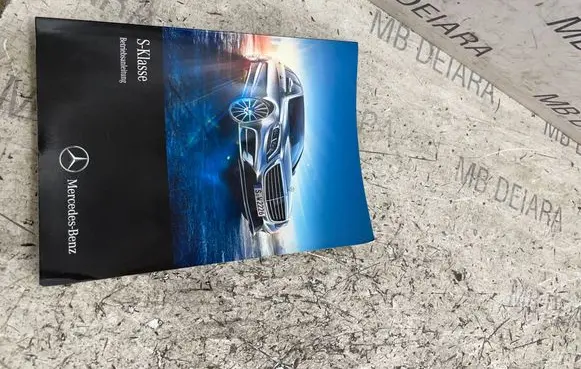 Mercedes-Benz S W222 Owners service history hand book 2225842402