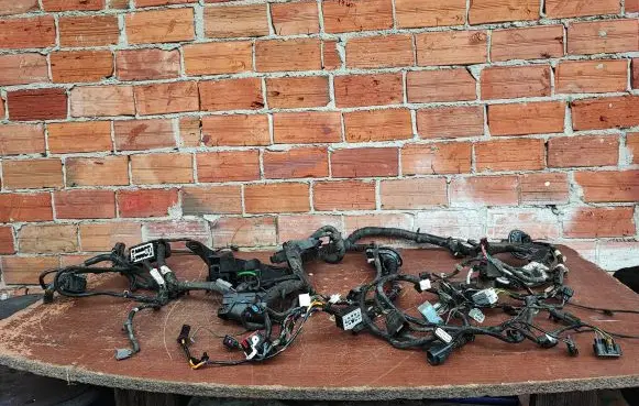 Engine installation wiring loom