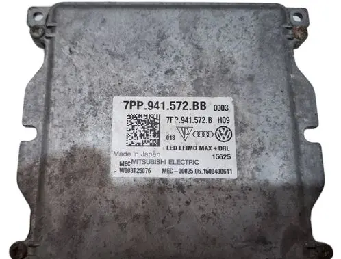 Porsche Cayman 982 Headlight ballast module Xenon 7PP941572BB 7PP941572B