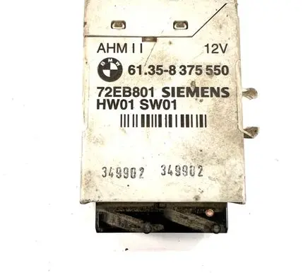 BMW 7 E38 Tow bar trailer control unit/module 8375550 61358375550