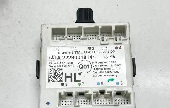 Mercedes-Benz GLC X253 C253 Door control unit/module A2229001814 A2229015803 A2229023313