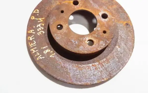 Nissan Almera Front brake disc ventiliuojamas