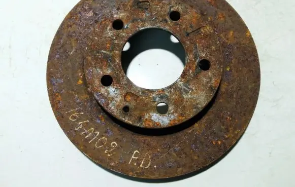 Mazda Premacy Front brake disc ventiliuojamas