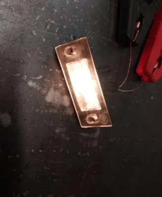 Audi A4 S4 B5 8D Number plate light 8D0943021D