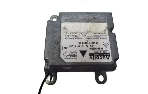 Citroen C5 Airbag control unit/module 9657456680 603481900