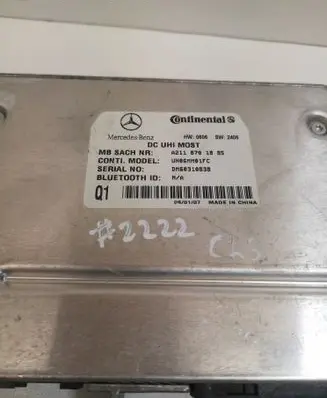Mercedes-Benz CLS C219 Bluetooth control unit module A2118701885