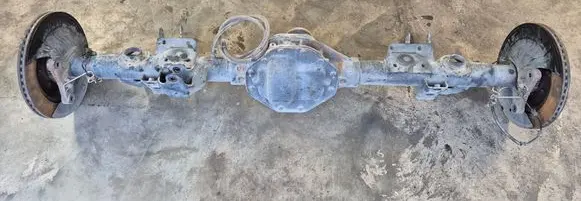 Rear axle beam