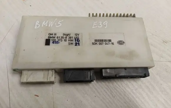 BMW 5 E39 Comfort/convenience module 61358381492 12037310