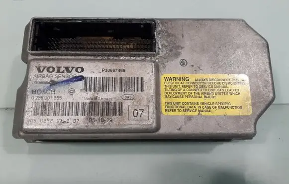 Volvo V70 Airbag control unit/module 0285001655 P30667469