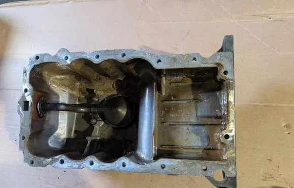 Opel Corsa C Oil sump 9128621 0977007