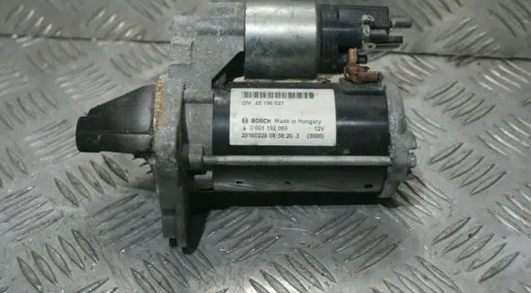 Opel Adam Starter motor 0001192069