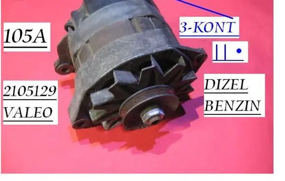 Renault Espace II Generator/alternator 2105129