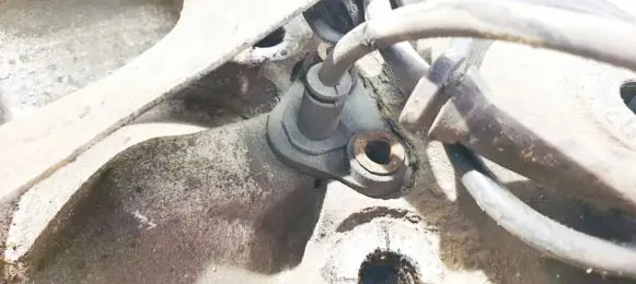 ABS brake wheel speed sensor