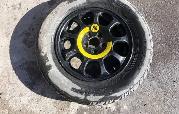 Hyundai Santa Fe R17 spare wheel 