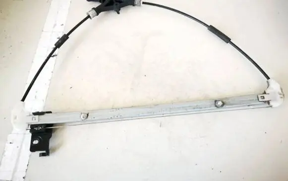 Sliding door window regulator with motor