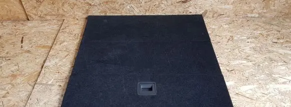 Volkswagen PASSAT B6 Trunk/boot floor carpet liner 3C9863463M