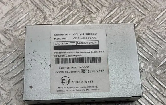 Toyota Verso Other control units/modules 861A102020 CXUS099AG