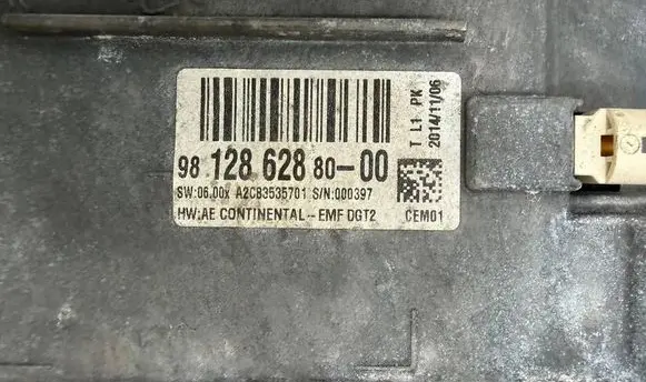 Peugeot 208 I Screen/display/small screen 9812862880