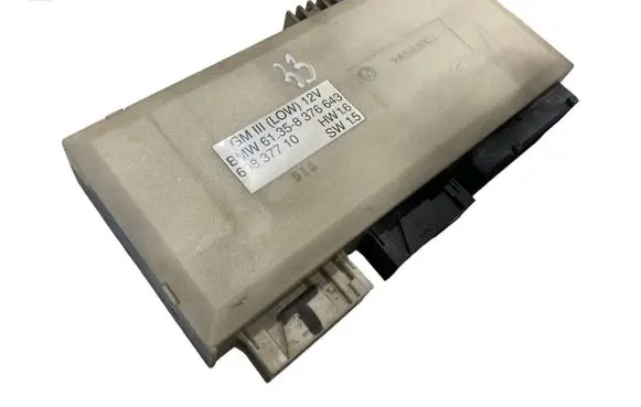 BMW 5 E39 Comfort/convenience module 8376643 60837710