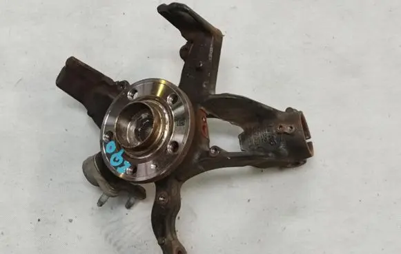 Volkswagen Polo VI Front wheel hub spindle knuckle 2Q0407255AG