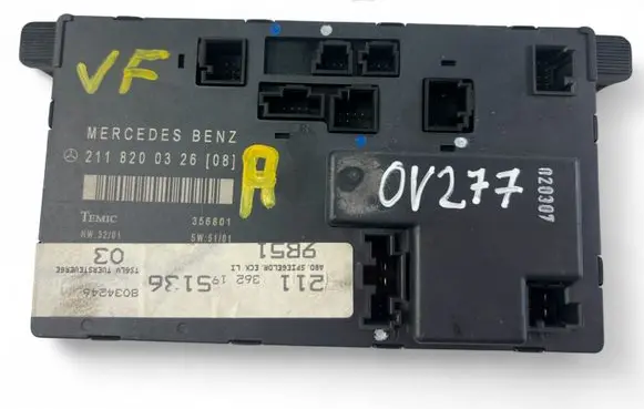 Mercedes-Benz E W211 Door control unit/module 2118200326