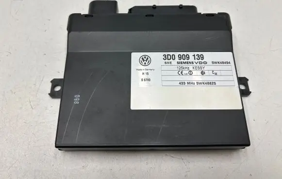 Porsche Cayenne (9PA) Keyless (KESSY) go control unit/module 3D0909139 5WK48494 5WK48825