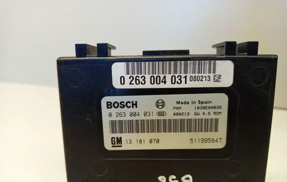 Opel Vectra C Parking PDC control unit/module 13181070 0263004031