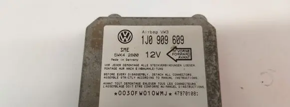 Volkswagen PASSAT B7 Airbag control unit/module 1J0909609 5WK42800