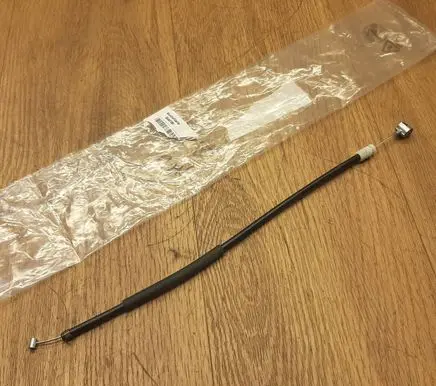 Porsche Macan (95B) Engine bonnet/hood lock release cable 95B823531B