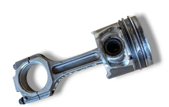 Piston with connecting rod