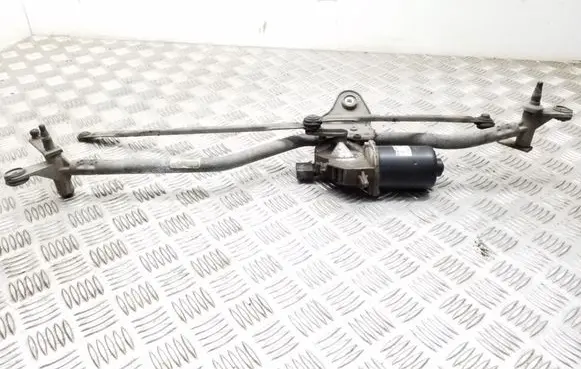 Volkswagen Multivan T5 Front wiper linkage and motor 7H1955023B 7E1955113