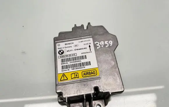 BMW 3 E90 E91 Airbag control unit/module 9184432 31918443202L 0285010070
