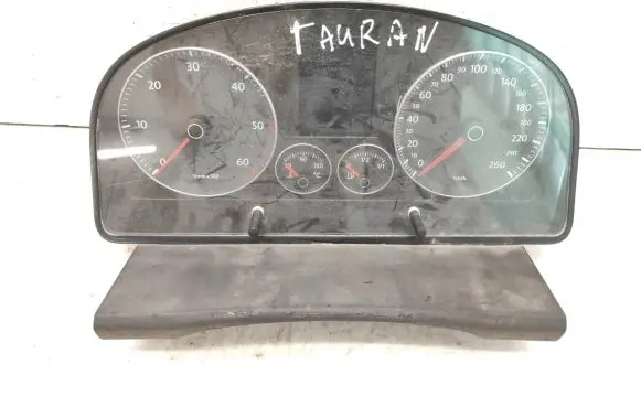 Volkswagen Touran I Speedometer (instrument cluster) 110080218 1T0920872F