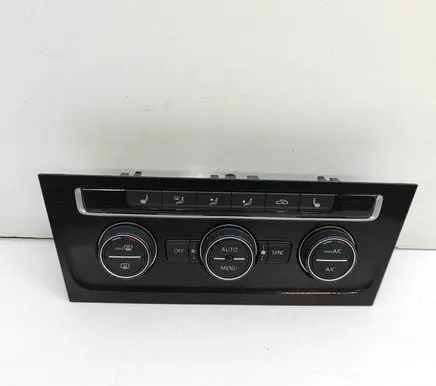 Volkswagen Golf VII Interior fan control switch 5HB012670 5G2863100C