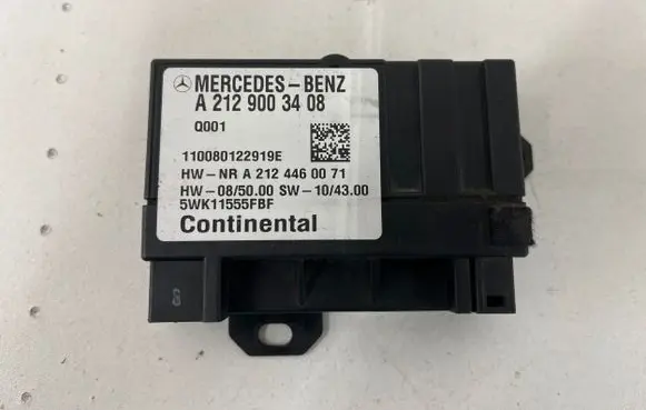 Mercedes-Benz E W212 Fuel injection pump control unit/module A2129003408 5WK11555FBF A2124460071