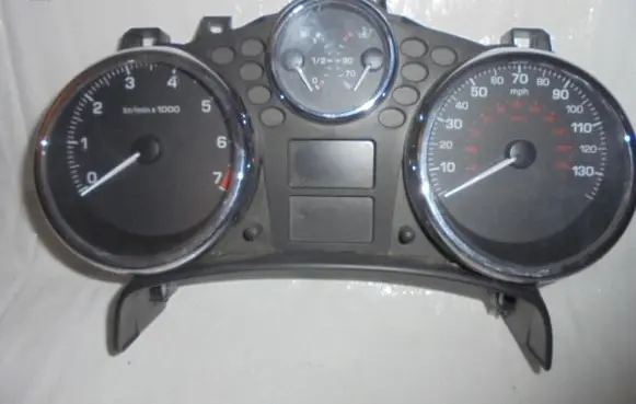 Peugeot 207 Speedometer (instrument cluster) 9662904180