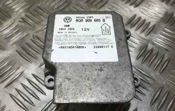 Volkswagen PASSAT B5 Airbag control unit/module 5wk42869 6q0909605b