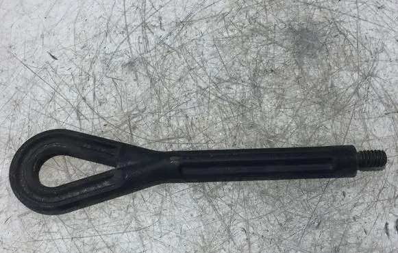Towing hook eye
