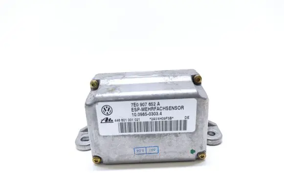 Porsche Cayenne (9PA) ESP acceleration yaw rate sensor 7E0907652A 10098503034