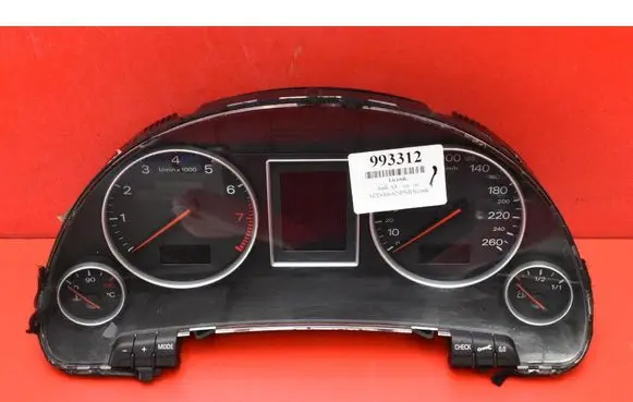 Audi A4 S4 B6 8E 8H Speedometer (instrument cluster) 1036901830