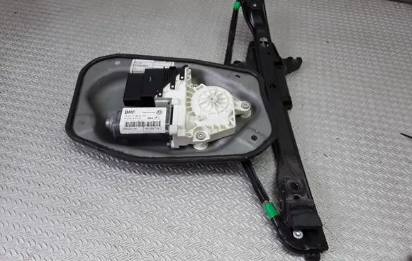 Volkswagen Golf V Rear door window regulator with motor 1K4839402C