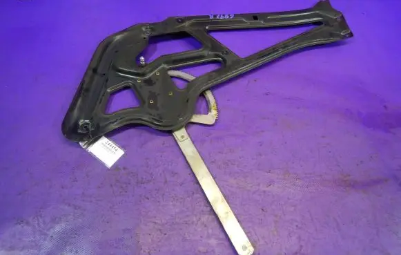 Front door window regulator with motor
