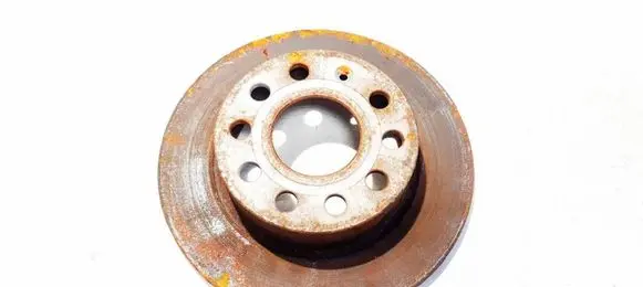 Skoda Octavia Mk2 (1Z) Rear brake disc neventiliuojamas